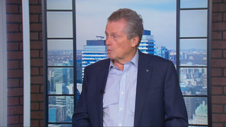 Former Toronto mayor John Tory speaks on CP24 Live at 5 on Thursday, Oct. 15, 2026.