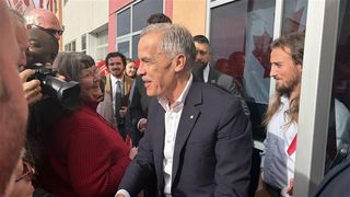 Carney in Red Deer, Alta. Oct. 16, 2026