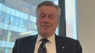 Former Toronto mayor John Tory speaks with CP24 ahead of tonight's debate.
