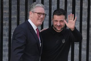 Großbritanniens Premierminister Keir Starmer und der ukrainische Präsident Wolodymyr Selenskyj