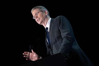 Bessent auf der Konferenz in Washington
