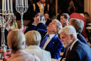 Der Palast imponierte Trump offenbar