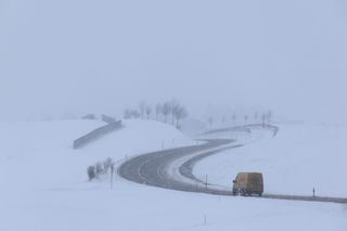 Straße in Bayern