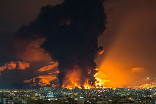 Angriff auf ein Öldepot in Teheran (7. März)