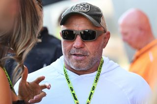 Podcaster Joe Rogan bei einem Formel-1-Rennen in Texas 2024