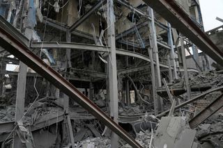 Zerstörung in Teheran