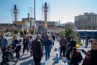 Straßentreiben in Teheran: Letzte Einkäufe vor dem Frühlingsfest Nowruz vergangenes Jahr