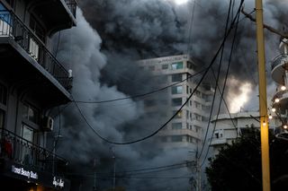 Israelischer Luftangriff auf Beiruts Stadtviertel Baschura nahe der Innenstadt: Der Krieg kommt näher