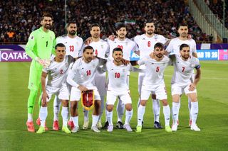 Irans Nationalmannschaft 2025 in Teheran.