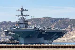 USS »Gerald R. Ford« (in Marseille, August 2025)