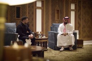 Wolodymyr Selenskyj und Mohammed bin Salman