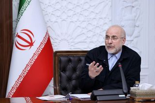 Der iranische Parlamentspräsident Mohammad Bagher Ghalibaf