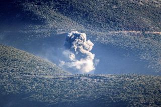 Israelische Luftangriffe im Südlibanon am 28. März 2026.