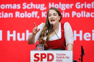 Ronja Endres (SPD), Landesvorsitzende der SPD in Bayern.