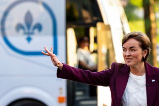 CAQ Leader Christine Frechette.