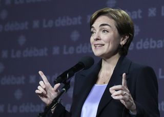 Coalition Avenir Québec (CAQ) Leader Christine Fréchette.