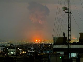 Explosion in Teheran am 7. März