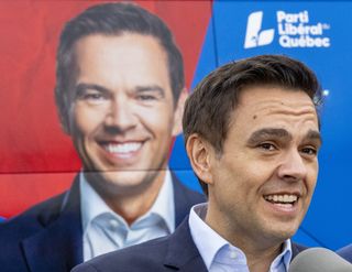Quebec Liberal Party (PLQ) Leader Charles Milliard.