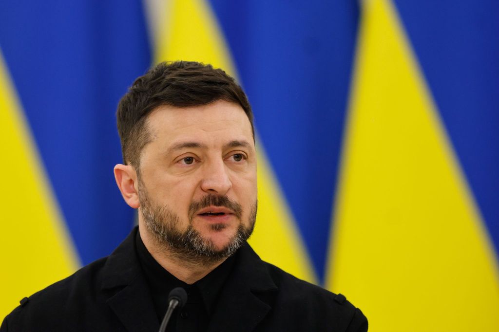Der ukrainische Präsident: Wolodymyr Selenskyj.