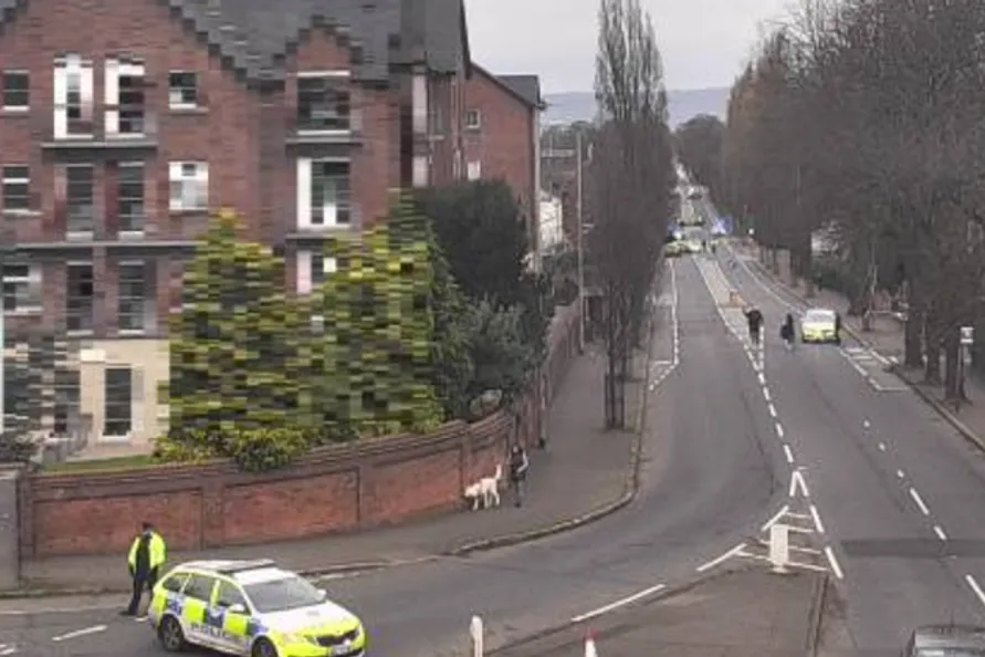 One person taken to hospital after serious south Belfast crash